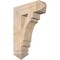 Ekena Millwork Merced Arts & Crafts Smooth Bracket, Douglas Fir, 5 1/2"W x 20"D x 28"H BKT06X20X28MRC03SDF - alternate 1
